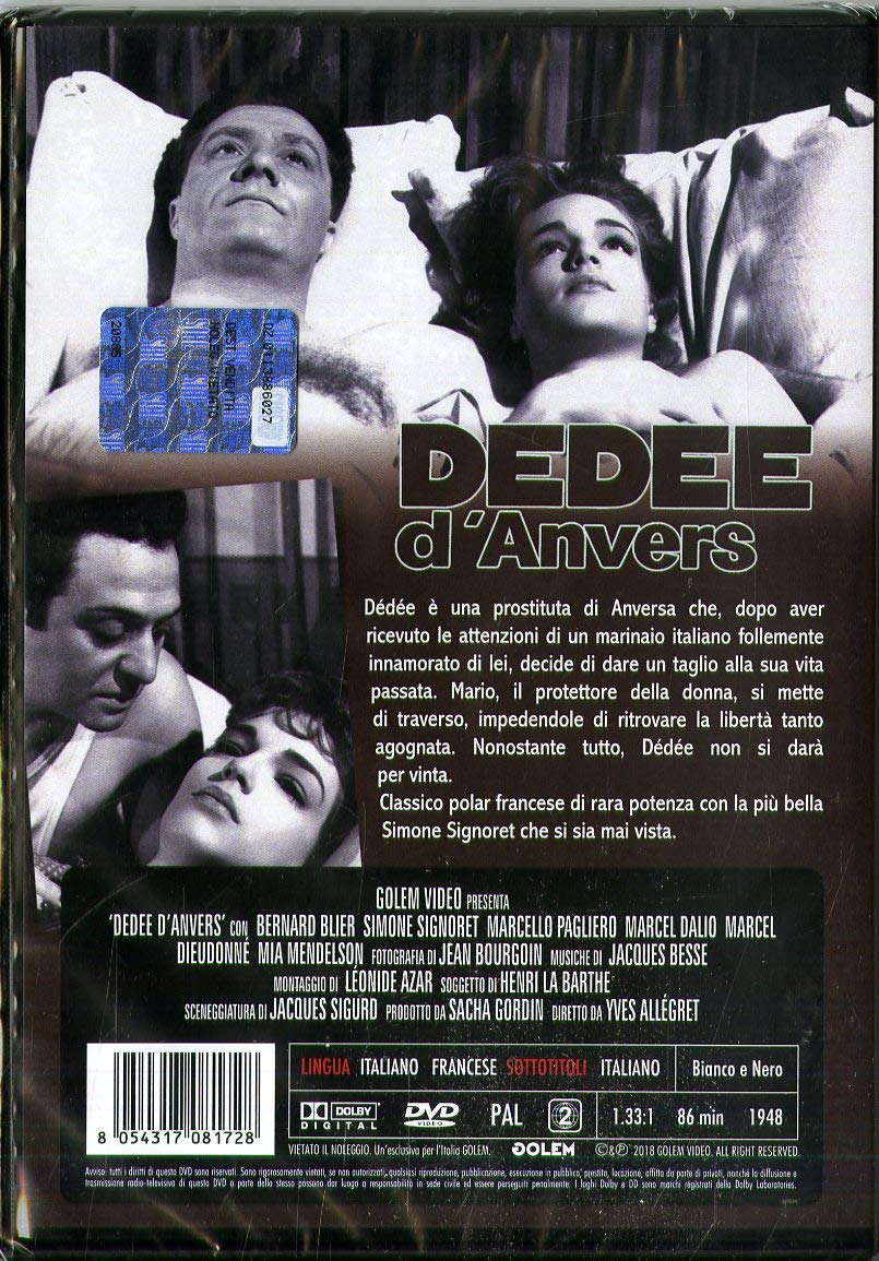 dedee d'anvers DVD Italian Import