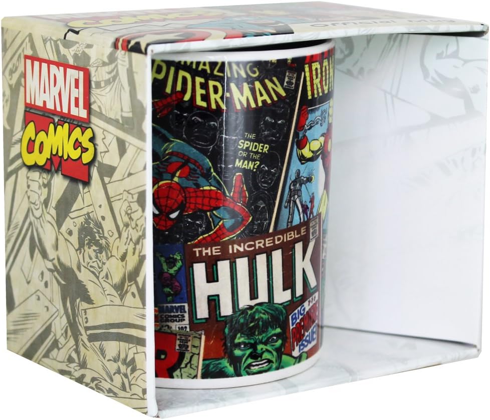 Marvel Comics Multicolor Ceramic Coffee Mugs (1 Pack
