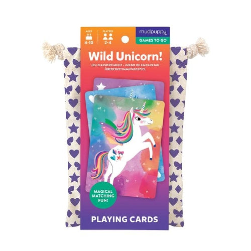 Wild Unicorn! Playing Cards to Go
