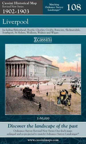 Liverpool: Sheet 108 (Cassini Revised New Series Historical Map