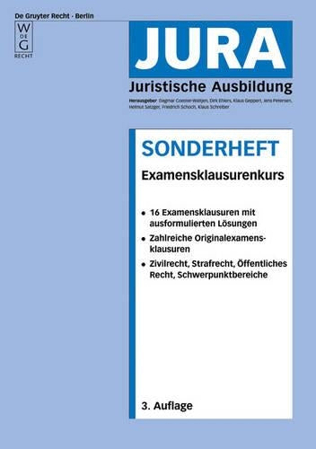 Examensklausurenkurs (Jura-Sonderheft) (German Edition