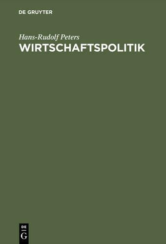 Wirtschaftspolitik (German Edition