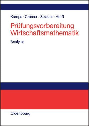 Prüfungsvorbereitung Wirtschaftsmathematik: Analysis (German Edition