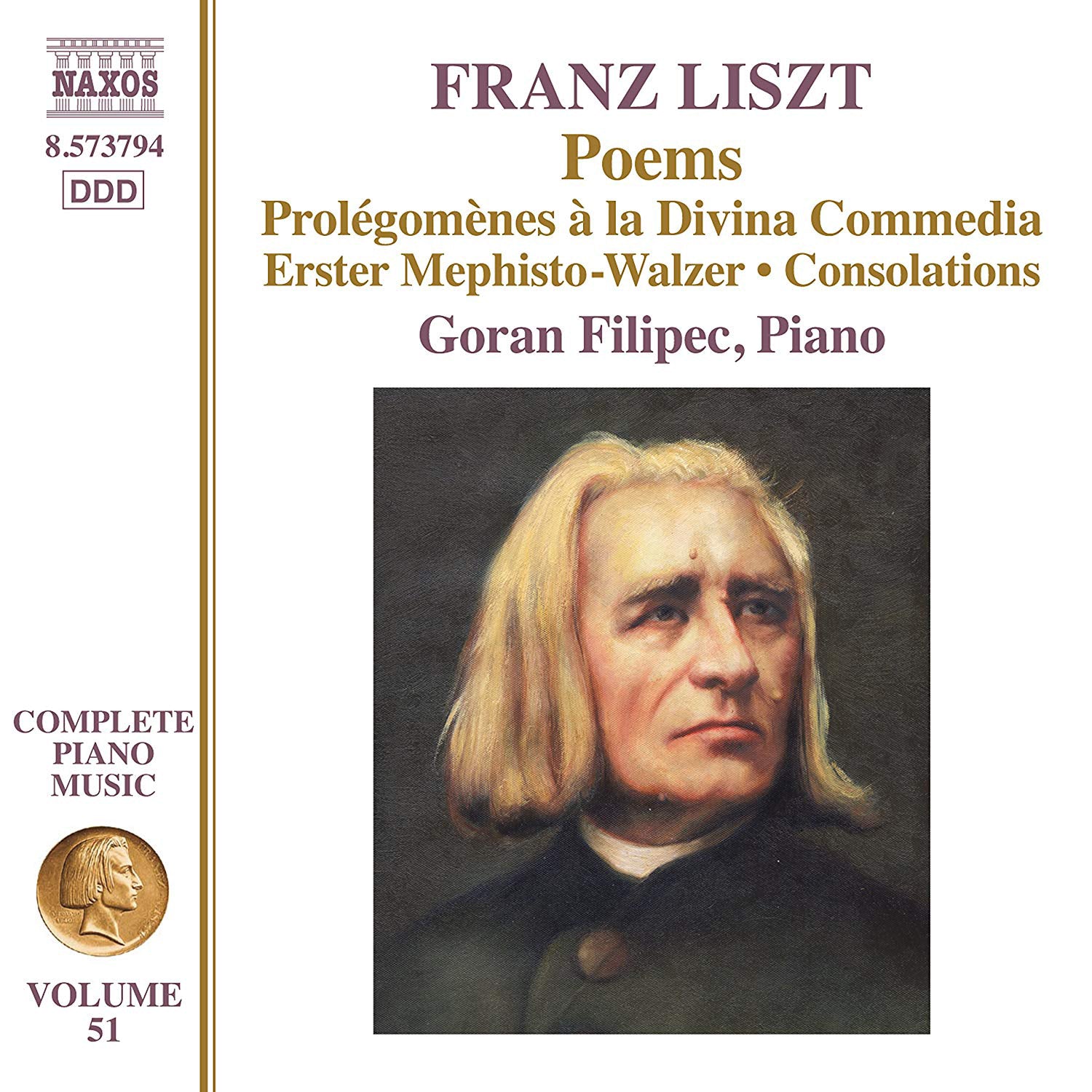 Franz Liszt: Poems/Prolegomenes a La Divina Commedia
