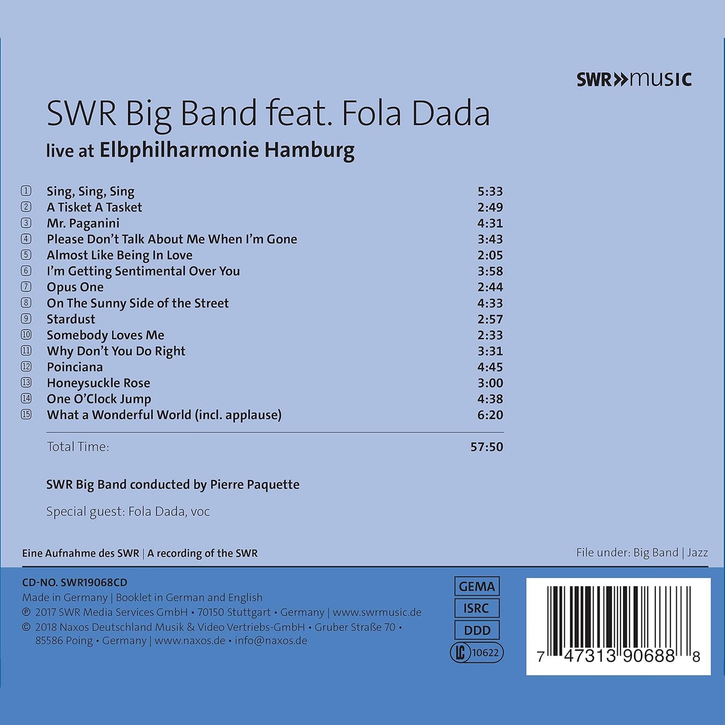 SWR BIG BAND - LIVE AT..