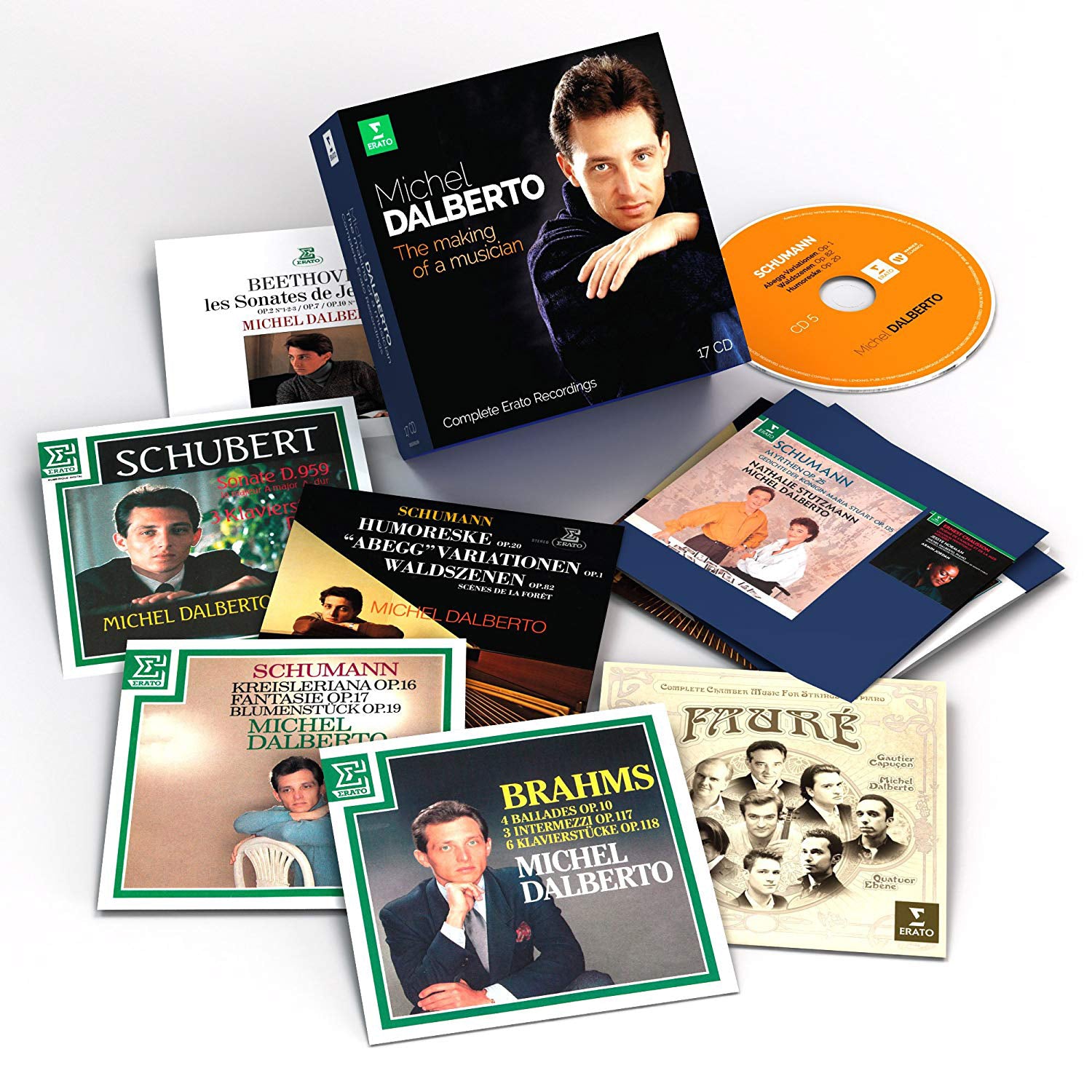 Michel Dalberto: The Making of a Musician: Complete Erato Recordings