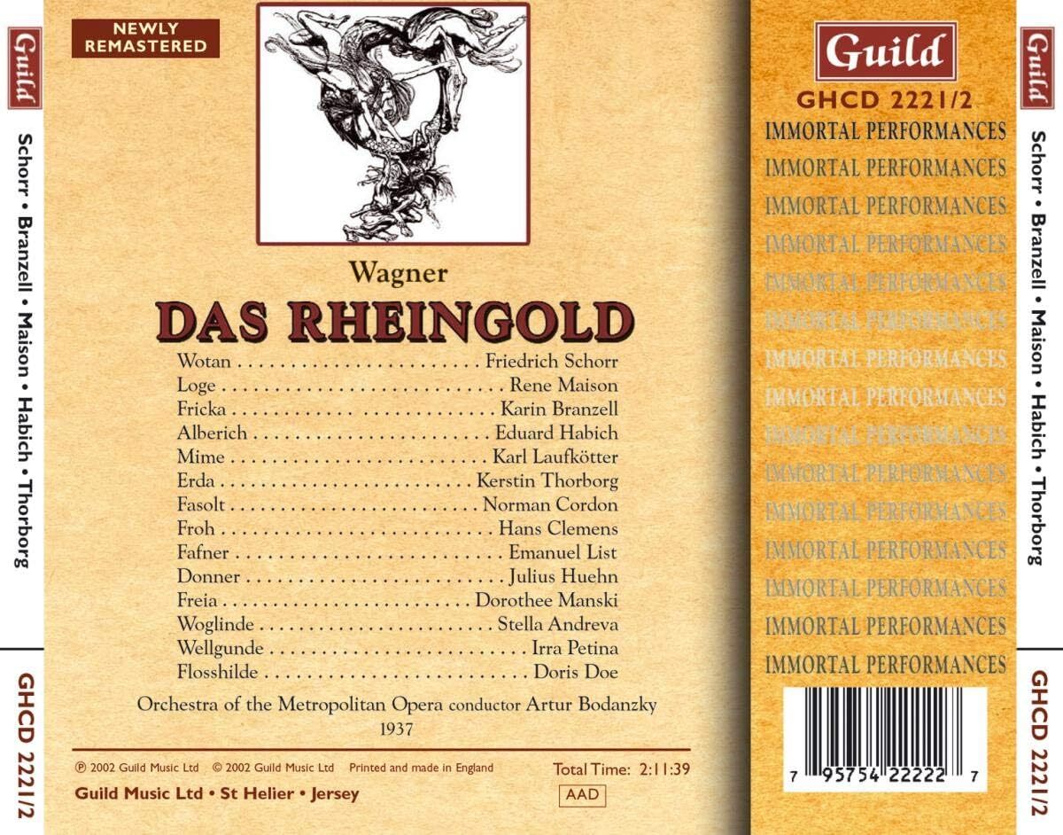 Wagner: Das Rheingold