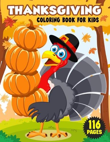 Thanksgiving Coloring Book for Kids