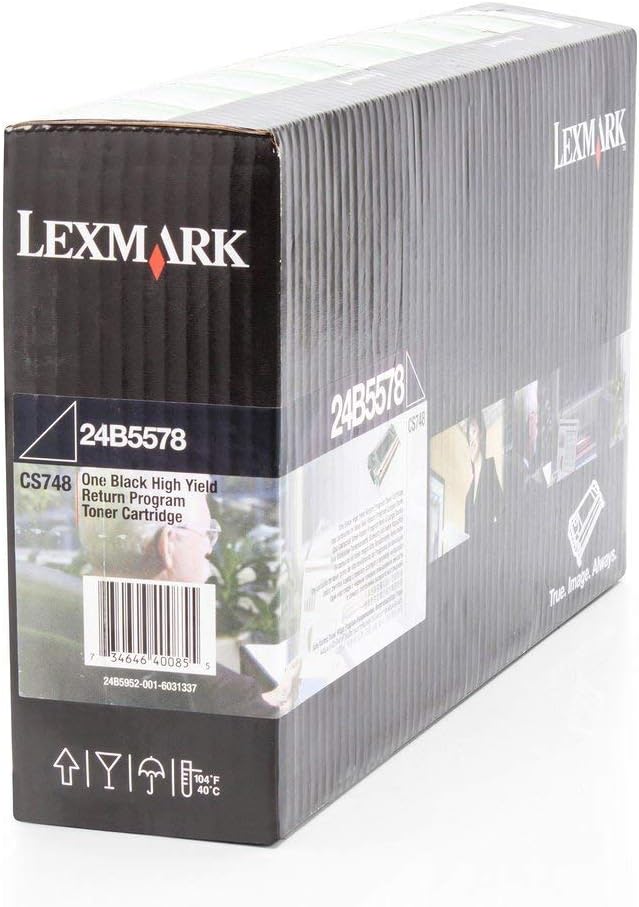 Lexmark 24B5578 cartucho de tóner Original Negro 1 pieza(s) - Tóner para impresoras láser (12000 páginas, Negro, 1 pieza(s