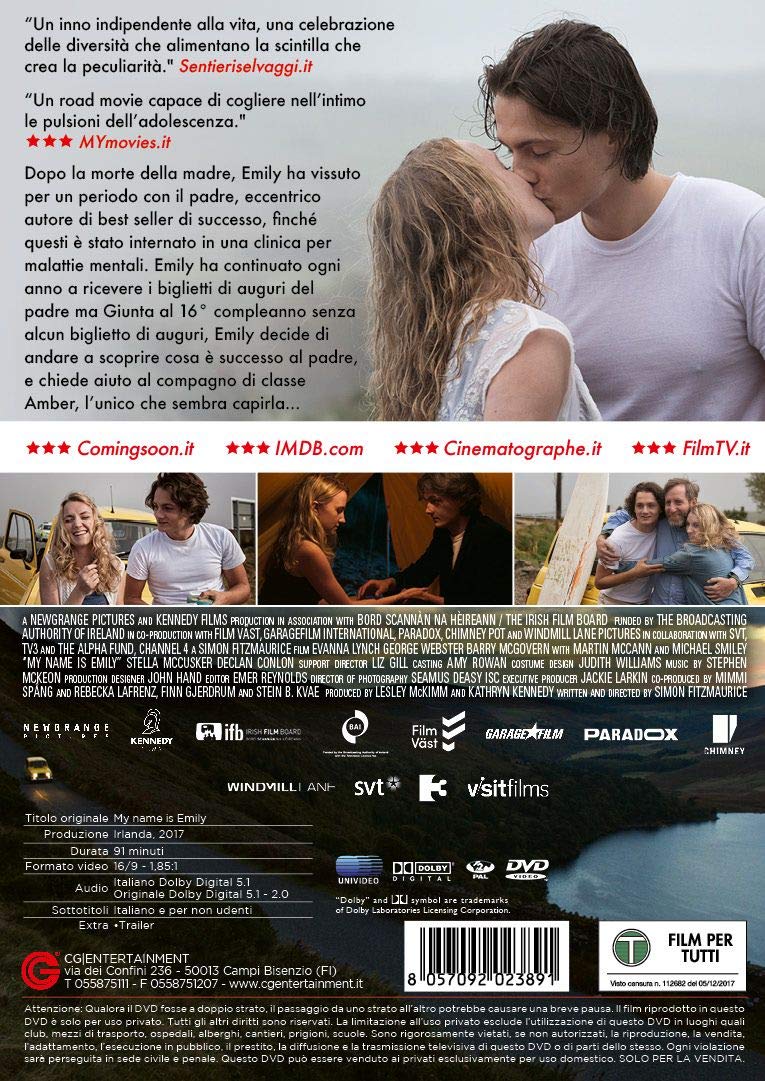 Dvd - My Name Is Emily (1 DVD