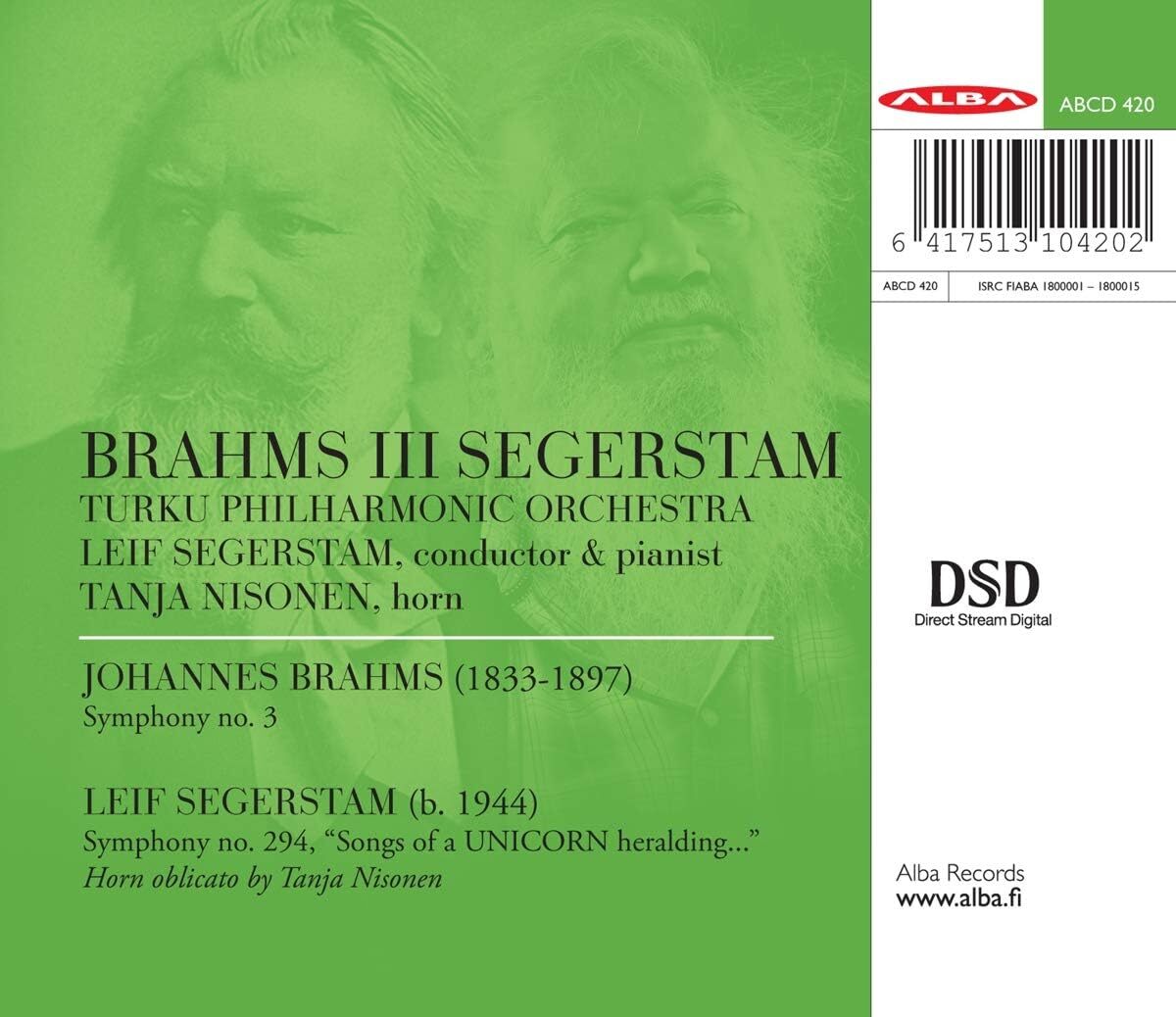Brahms III Segerstam
