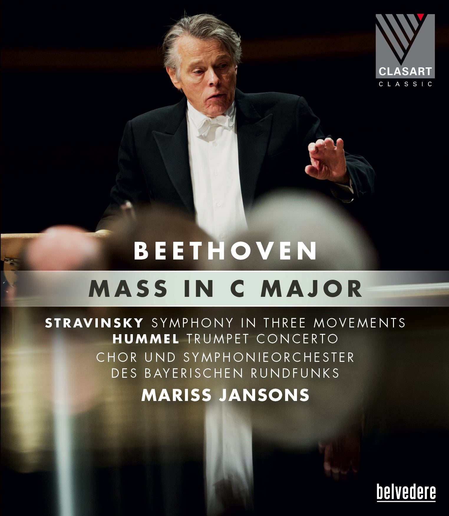Beethoven: Mass in C Major; Stravinsky: Symphony in Three Movements; Hummel: Trumpet Concerto
