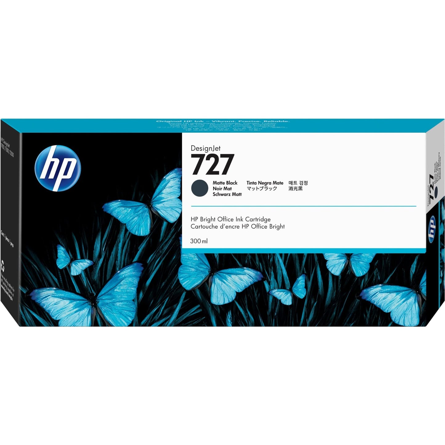 HP cartridge C1Q12A(727)?erná matná pro DesignJet