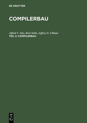 Compilerbau: Teil 2 (German Edition