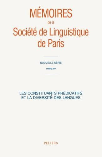 Les Constituants Predicatifs Et La Diversite Des Langues