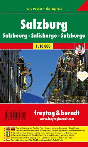 Salzburg City City Pocket + the Big Five Waterproof 1:10 000