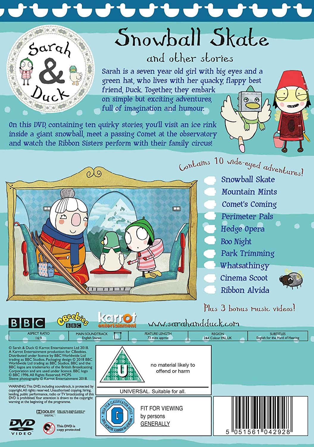 Sarah & Duck - Snowball Skate