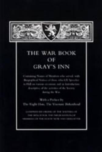 War Book of Gray's Inn