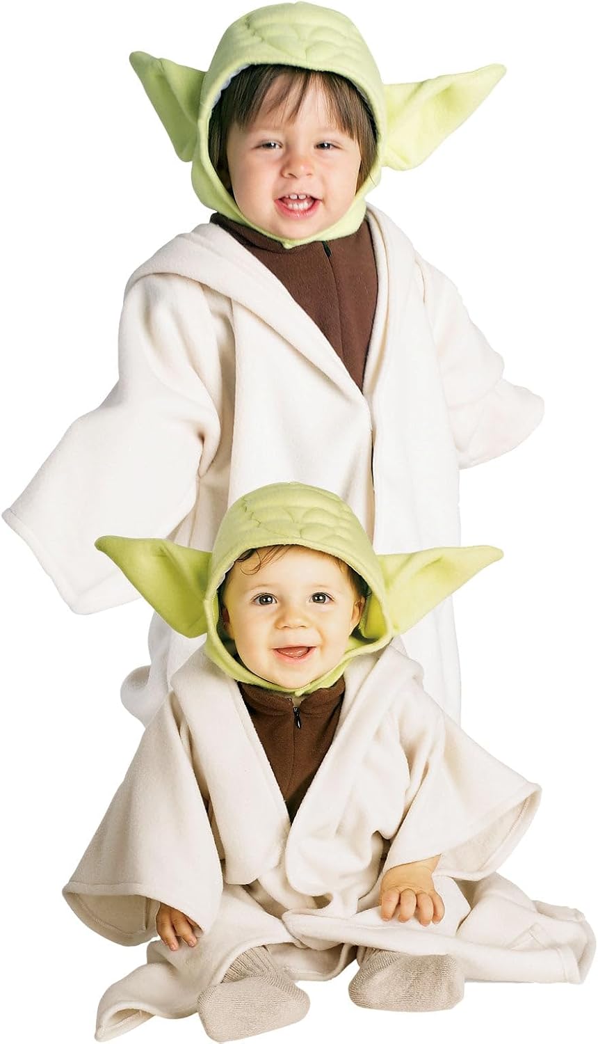 Rubie's Official Disney Star Wars Baby Yoda Costume, Kids Fancy Dress