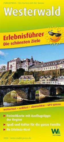 Westerwald: Erlebnisführer mit Informationen zu Freizeiteinrichtungen auf der Kartenrückseite, wetterfest, reißfest, GPS-genau. 1:130000 (Erlebnisführer: EF