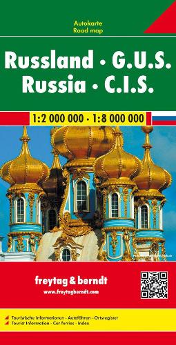 Russia - U.S.S.R., Automap 1:2m - 1:8m