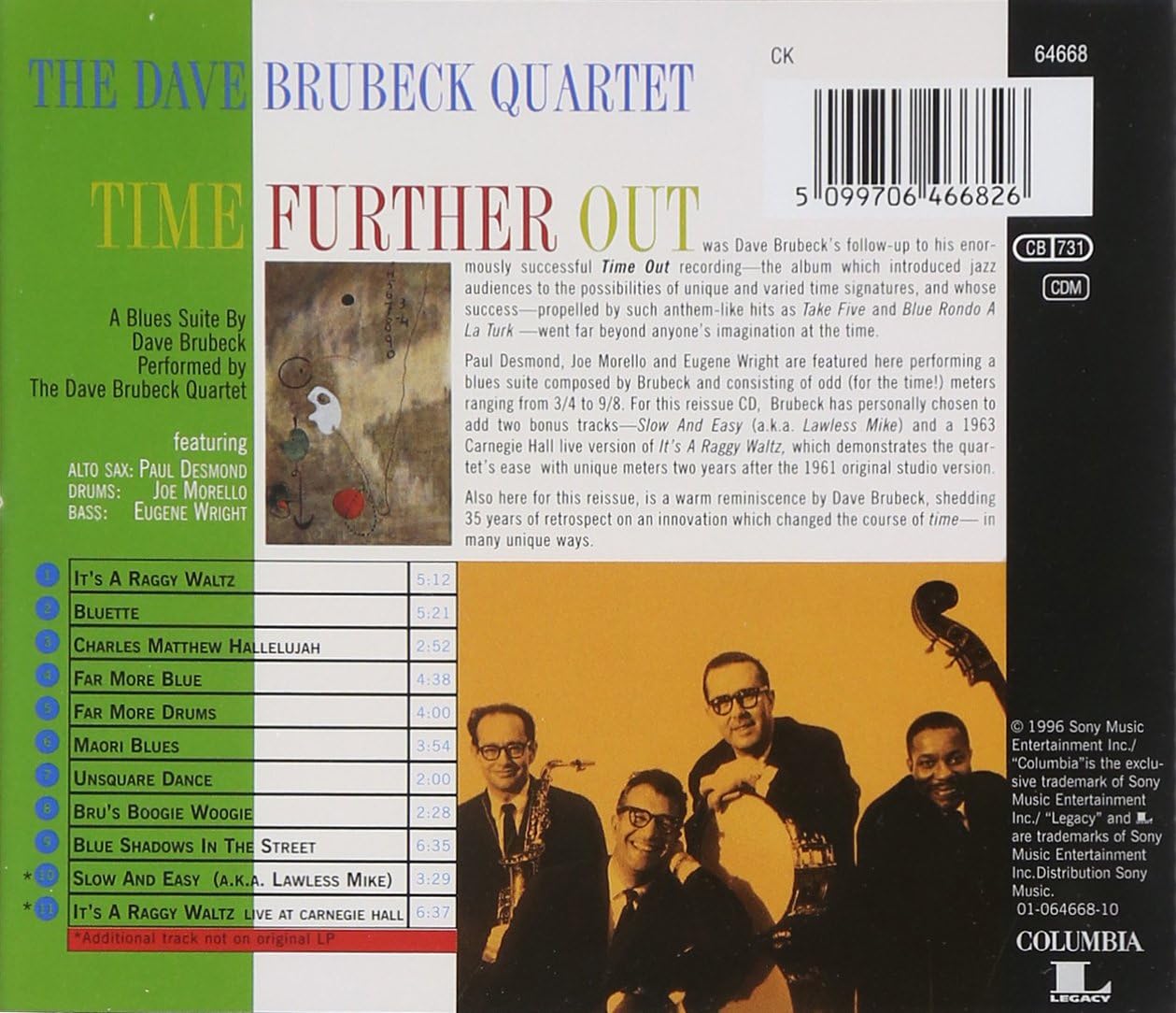 Time Further Out