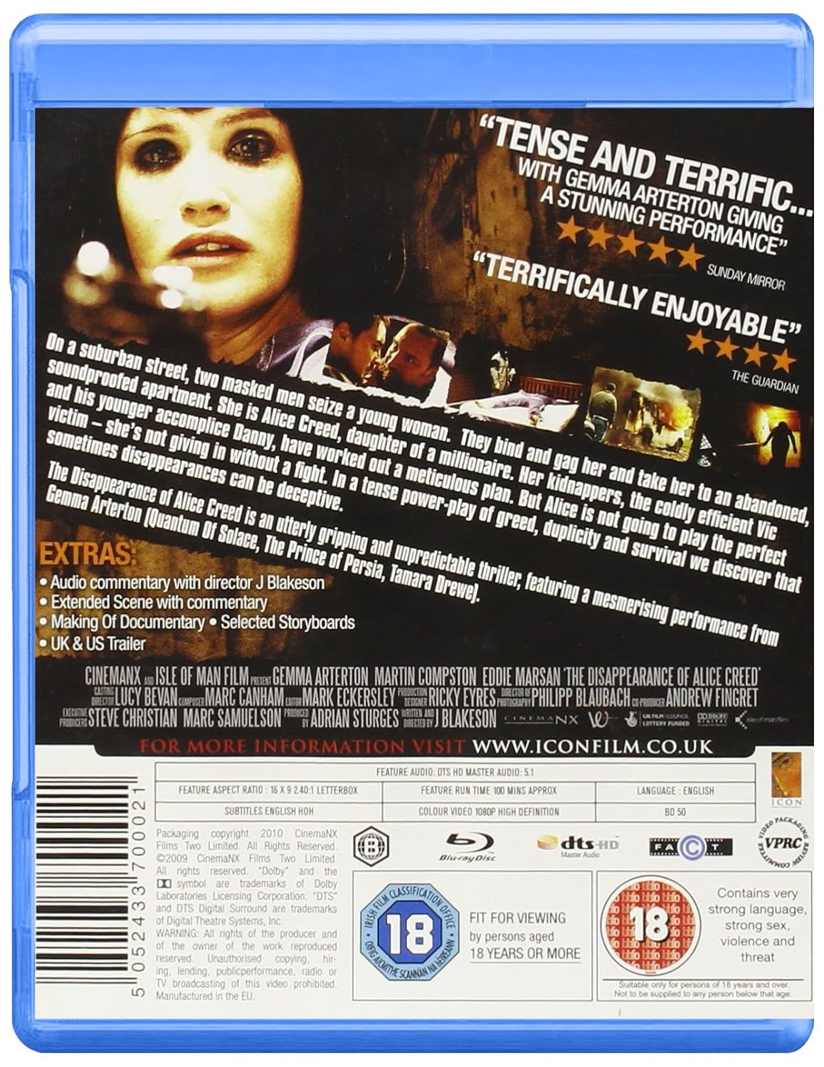 The Disappearance of Alice Creed