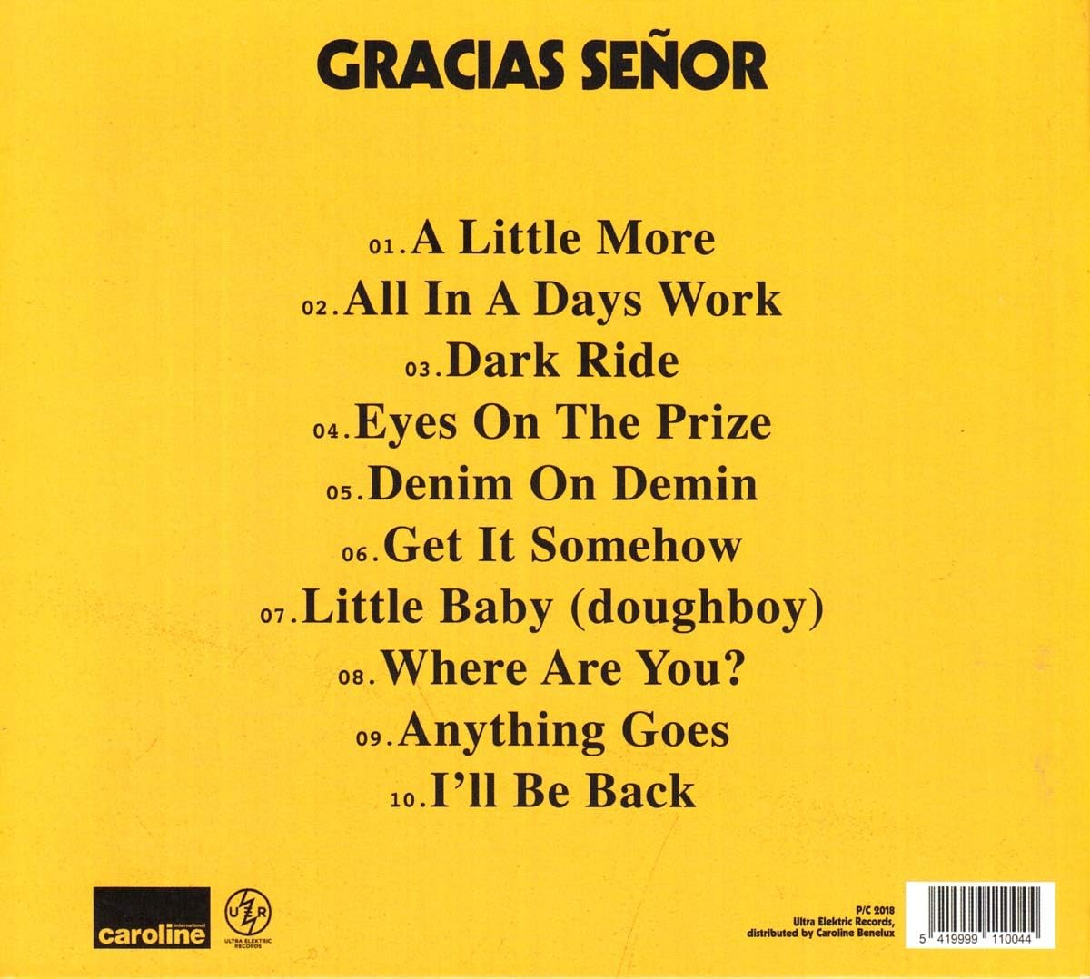 The Sore Losers - Gracias Senor