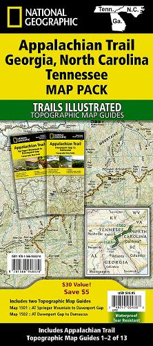 Appalachian Trail: Georgia, North Carolina, Tennessee Pack