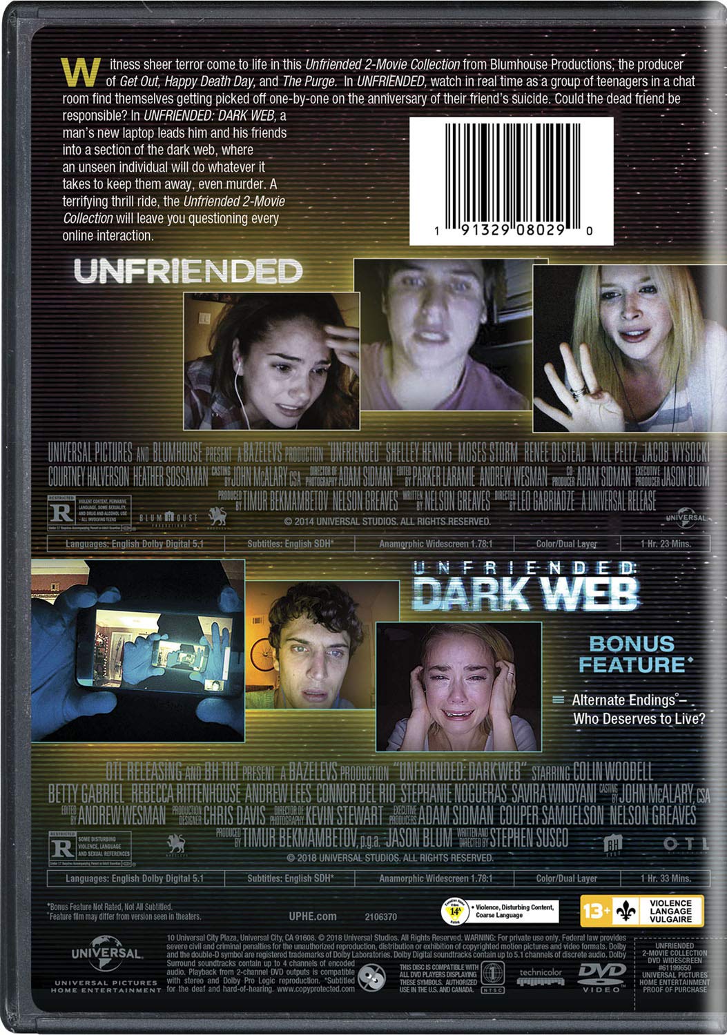 Unfriended: 2-Movie Collection