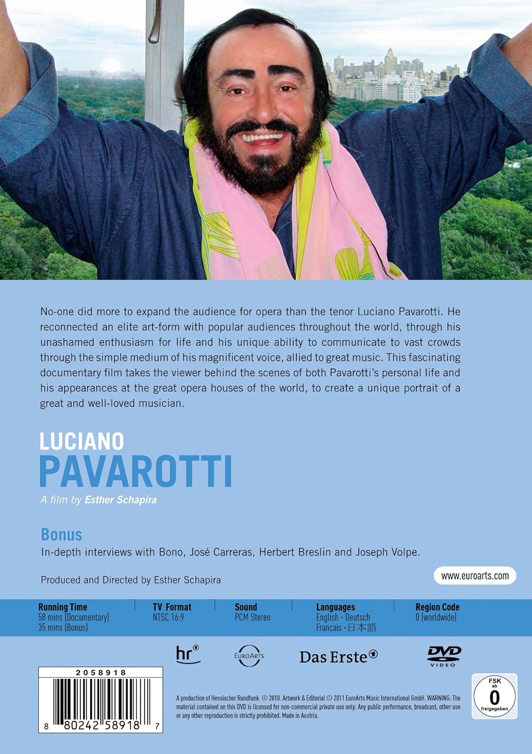Luciano Pavarotti - A Film by Esther Schapira