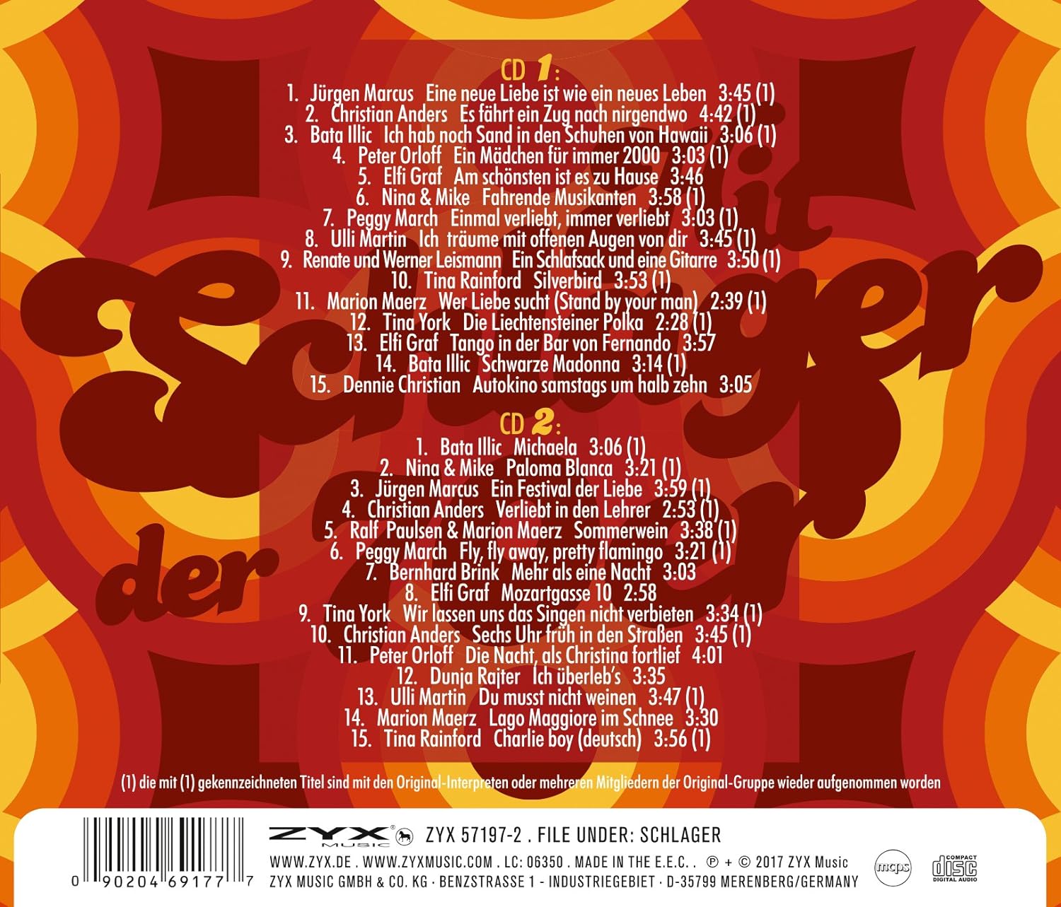 Hit Schlager der 70er