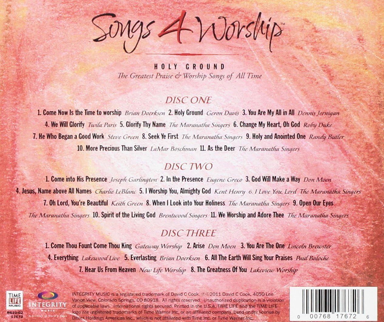 Songs 4 Worship Vol 2 - Holy Ground