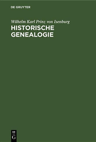 Historische Genealogie (German Edition