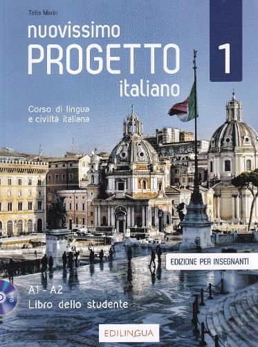 Nuovissimo Progetto italiano 1 : TEACHER'S BOOK - Edizione per insegnanti. Libro dello studente + DVD