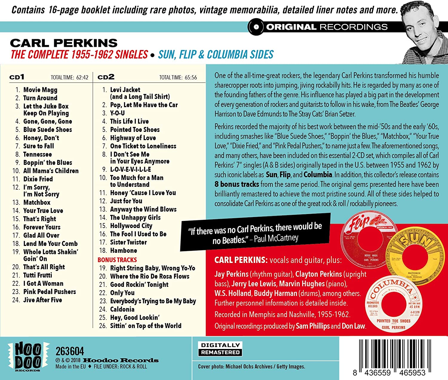 The Complete 1955-1962 Singles - Sun, Flip & Columbia Sides