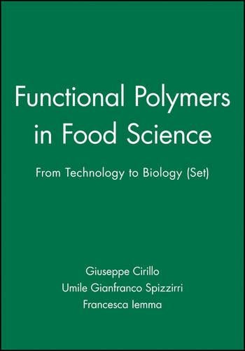 Functional Polymers in Food Science