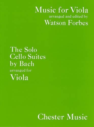 6 Suites for Viola (originally for Cello)