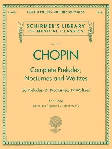 Complete Preludes, Nocturnes & Waltzes