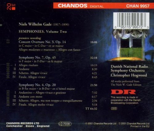 Symphonies Vol. 2 (Danish Nrso, Hogwood)