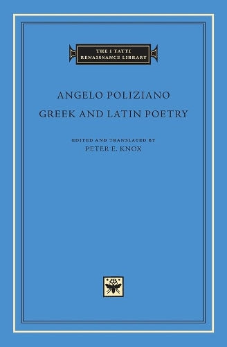 Greek and Latin Poetry