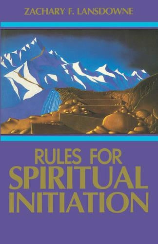 Rules for Spiritual Initiation
