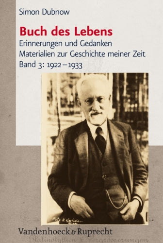 Buch des Lebens, Band 3: 1922--1933