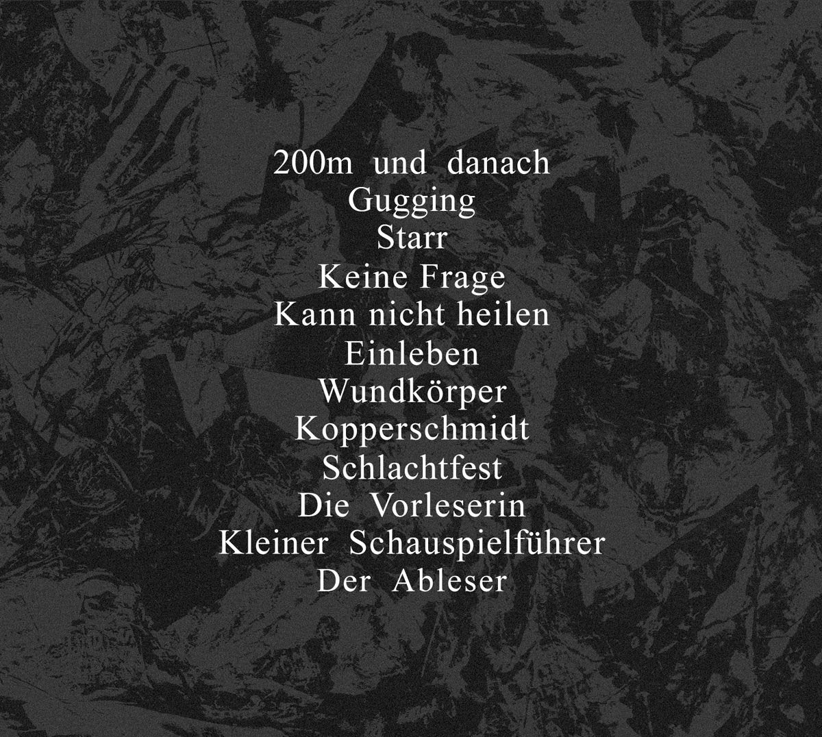 Schauspiele (Reissue
