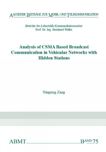 Analysis of CSMA Based Broadcast Communication in Vehicular Networks with Hidden Stations