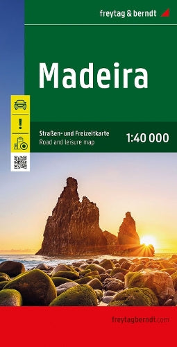 Madeira, Road and Leisure map 1:40.000
