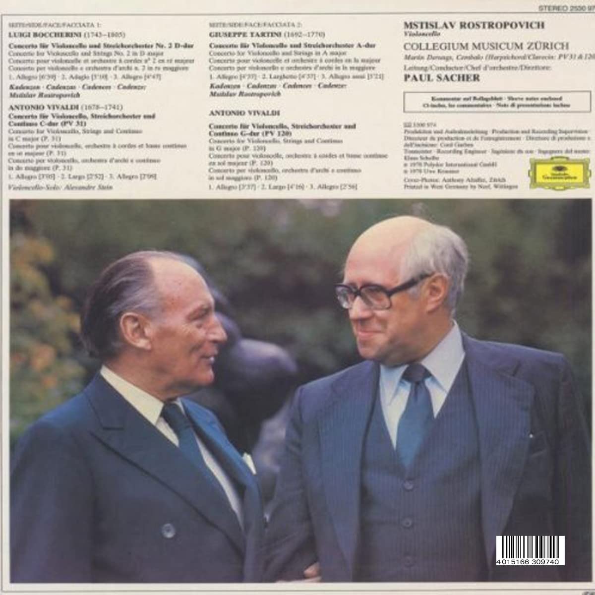 CELLO-KONZERTE (180 G)