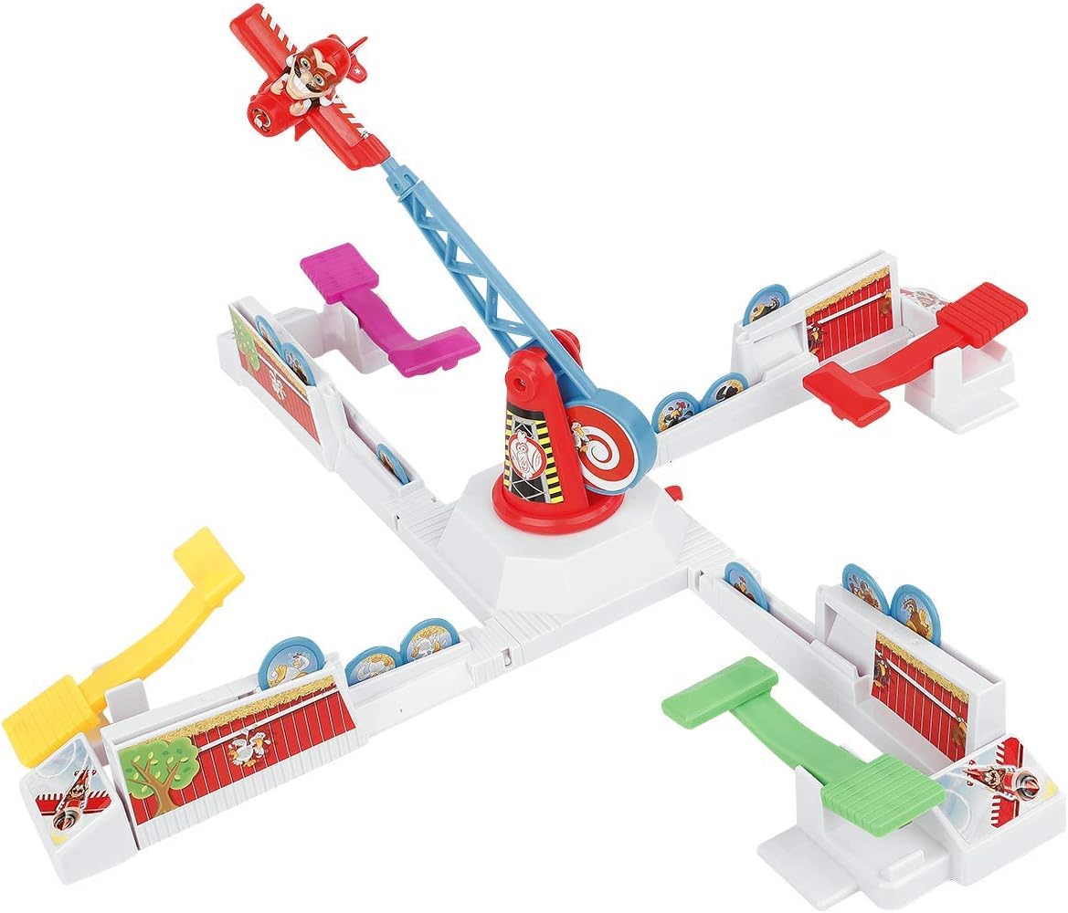Hasbro 15692398 Looping Louie Children's Game, Funny 3D Party Game for Children's Birthdays, Fun Party & Family Game, for Children and Adults, 2-4 Players, from 4 Years Single