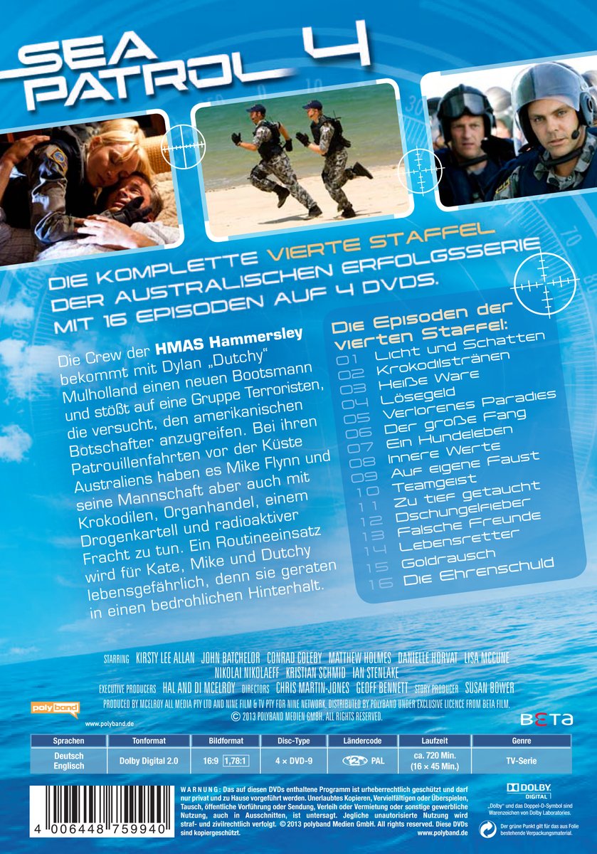 Sea Patrol - Die komplette vierte Staffel