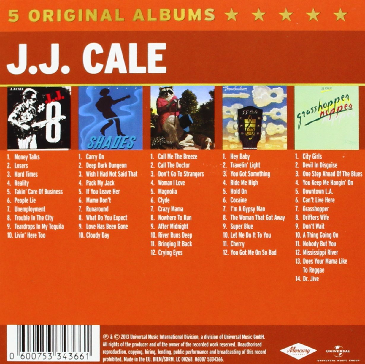 5 Original Albums